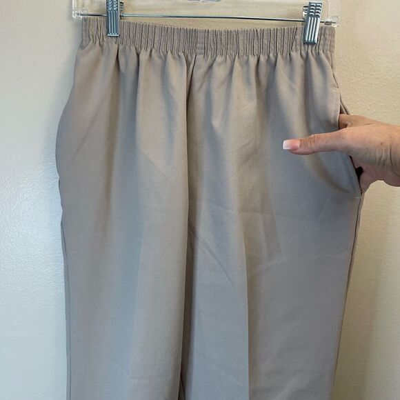 Vintage Bonworth|Petite Small | elastic waistband| pockets| Straight leg - Picture 6 of 10